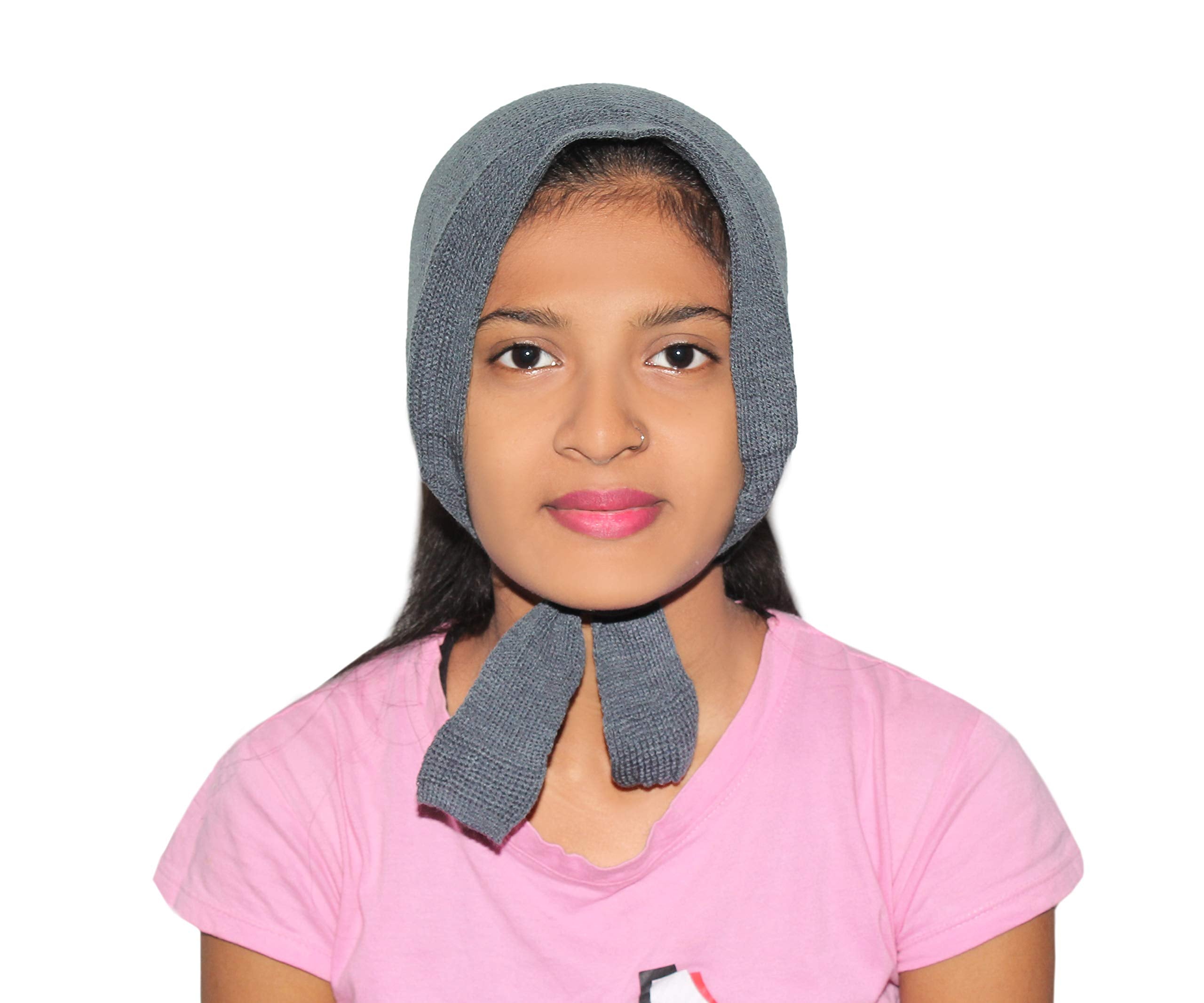 Goodluck Woolen Maternity Muffler for Women | Pack of 2 | Multicolor (Designs May Vary) | Winter Scarf | Size: 31.5 × 10 Inches