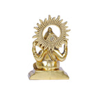 KridayKraft Ganesha Metal Statue,Ganpati Murti for Pooja Room & Decor Your Home,Office,Religious Idol Gift Article,Showpiece Figunrines...