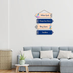 Artvibes When God Closes One Door They Open Another Decorative Wall Hanging Wooden Art | Quotes Decor Item | Wall Accent | Office Decor | Inspirational Quotes Wall Art | Mdf Wall Decoration(WH_4402NN)