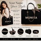 customized hand bags for women | Personalized Tote Bag | personalised gift for women | Personalized Name Tote | Stylist Shoulder Bag | Ladies Purse | customised gifts |gift for woman