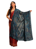 Pashmoda Women Naazneen Kaani Wool Blend Kashmiri Zari Shawl (Size: 40x80in, 101x203cm) ZSS09