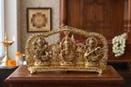 KridayKraft Laxmi Ganesh Saraswati Murti,Laxmi Ganesh Murti,Showpiece Figurines,Laxmi Ganesh Saraswati Statue for Pooja & Religious Idol Gift Article,Corporate Gift..