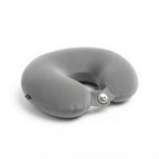 STYIDO Cotton 2 in 1 Foldable Neck Pillow with Eye Mask, Travel Pillow for Car, Train, Flights, Teddy Design, Multi Colour