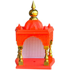 SAICHHA GIFTS Temple for car Dashboard Stand 6 inches (Orange)