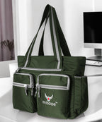 ARMODA Multipurpose Women Shoulder and Tote Bag (Green)