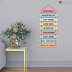 Artvibes Motivational Quotes Decorative Wall Art | Quotes Decor Item | Craft For Everyone | Motivational Wall Decor | Wall Accent | Graphic Art | Gift Items | Office | Decoration Items (WH_9301N