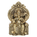 SVARUP Brass Ganesh Lord Ganesha Murti for Home, Living Room, Office Decor Showpiece for Decoration,Diwali Gift 4 Inch