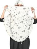 VASTTRAM Women's Pure Cotton Long Scarves Scarf Cum Mask usable for Driver Anti Pollution Full Face Cover With UV Sun Rays Protection