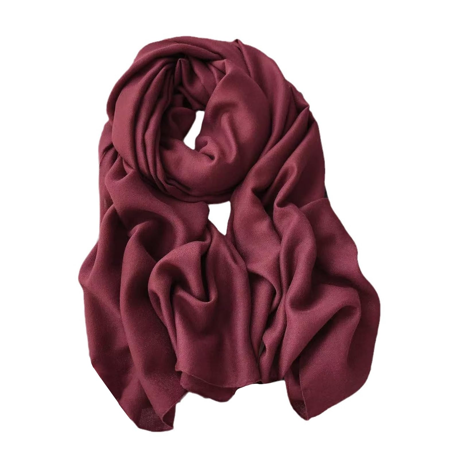 CrossKulture Viscose Scarf For Women | Long, Stylish, Lightweight Stole | Neck Scarf, Hair Scarf, Head Scarf For Girls | Womens Accessories & Apparel For Female, Brown