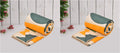 COZY FURNISH Super Soft Brushed Microfiber Cotton 3 Layer Breathable Set of 2 Single Dohar Lightweight Warm Bed Dohar 57X87(Inches) 144X220(CM) All-Weather 120 GSM AC Dohar Blanket Kafalo