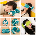 Gordon Eye Pillow For Relaxation & Yoga | Weighted Eye Mask With Moist Heat Compress | Reusable Heated Eye Pillow For Sleep Meditation & Aromatherapy | Nell