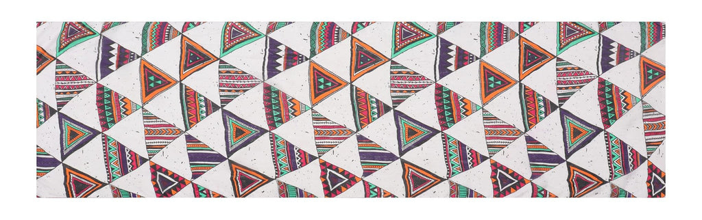 EH 100% Pure Mulberry Silk Scarf for Women, head scarf, neck scarf, hair scarf, digital printed long (22 X 72) (MC 6)