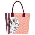 earthsave All Purpose Tote Bag - Girl| Printed Organic Multipurpose Cotton Bags | Cute Hand Bag for Girls | Best for College, Travel | Reusable Shopping Bag | Eco-Friendly Tote Bags