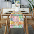 Furnishya Table Runner for 6 Seater Dining Table - Modern Decorative & Washable Runner for Dining | 13 X 72 Kafalo