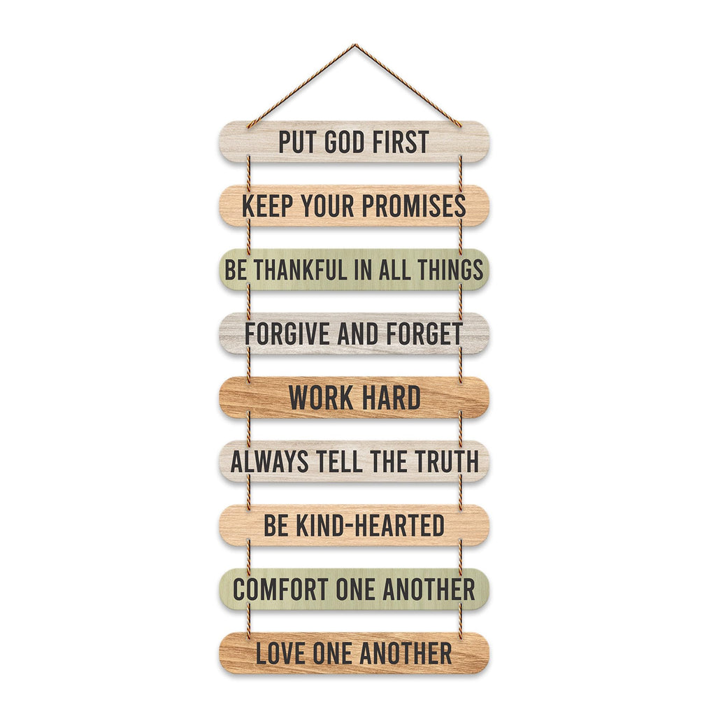 Artvibes Positive Quote Decorative MDF Wooden Wall Art for Home Decoration | Quotes Decor Item | Wall Illustrations | Office Decoration | Wall Art Print | Inspirational Quotes | Gift Items (WH_9322N)