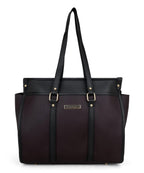 LEGAL BRIBE Stunning Tote Bag (Dark Brown)
