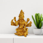 ARTVARKO Brass Varaha Statue Idol Third of The 10 incarnations (Avatars) of Lord Vishnu| Reincarnation of Lord Vishnu Varahi Amman Vilakku 7 Inch