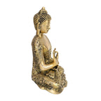 ARTVARKO Brass Gautam Buddha Life Story Statue Tibetan Buddhist Blessing Buddha Blessing Face Murti for Home Décor (12 Inches)