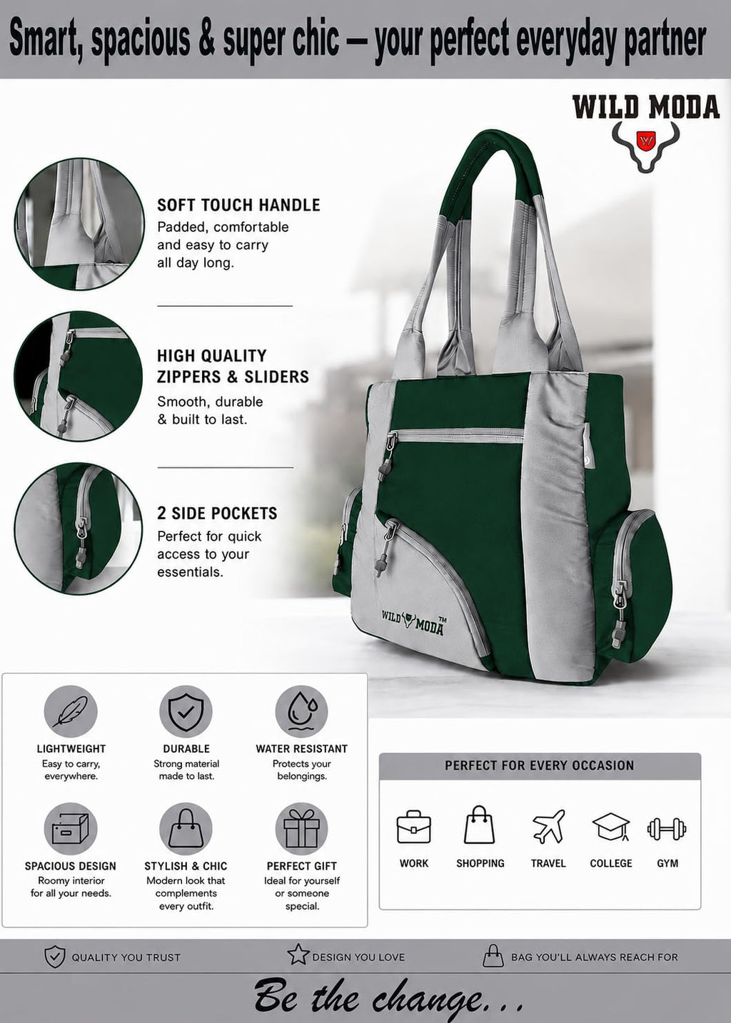 WILD MODA Kat Women Shoulder and Tote Bag