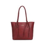 Fastrack Premium Leather Tote Bag for Women, Ladies and Girls | Structured Spacious Tote Bag for Work, Office and College
