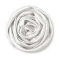 Leaf & FEATHER™ Muna Satin Hijab Scarf for Women | 200 x 70 cm | Silky Smooth & Lightweight | Daily and occational wear (White)