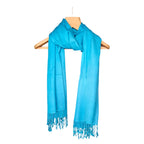 Graziemille Pure Pashmina For WomenTURQUIOSE LARGE