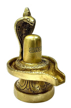 ARTVARKO™ Brass Metal Shivling for Pooja Small Size Shiv Ling Statue Idol Puja Gift Purpose Home Décor Mandir Temple Vastu Showpiece Height 3 Inches