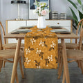 Furnishya Dining Table Runner 4 Seater - Modern Decorative & Washable Runner for Centre Table & Dining | 13 X 60 Kafalo