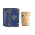 INDIAN ART VILLA Copper Gold Flower Print Glass – 275 ML, Handcrafted Ayurvedic Copper Drinkware for Daily Use, Elegant Water Glass for Home, Office, and Special Gifting, Set of 1