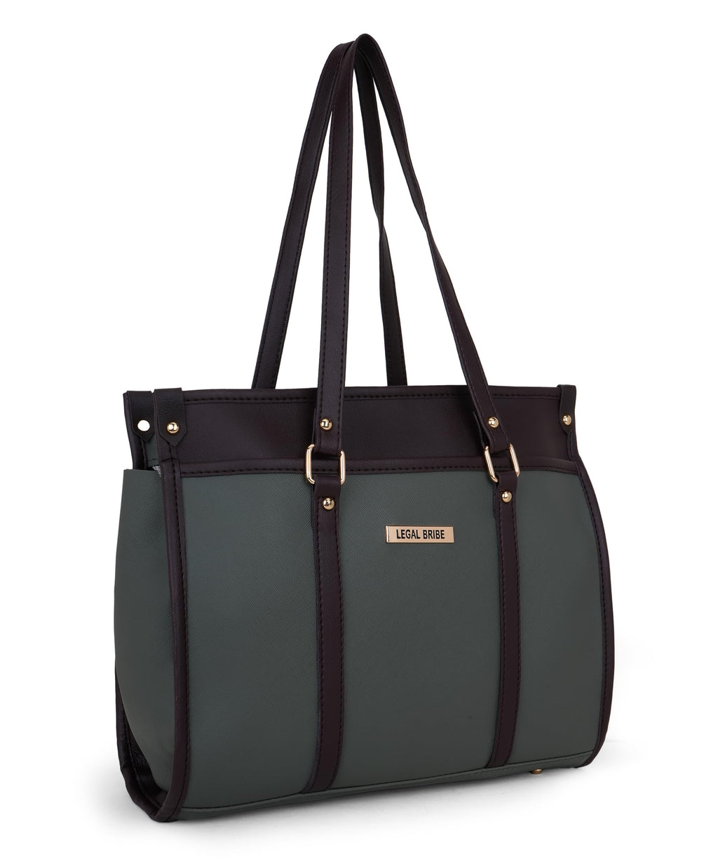 LEGAL BRIBE Stunning Tote Bag (Mehandi)
