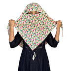 Switchon Rayon Anti Pollution Full face Scarf UV Sun Rays Protection Hijab scarf for women - Free Size (Multicolor)