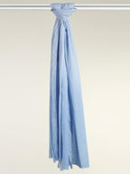 VERAME Cotton Ombre Shaded Scarf for Women & Men – Lightweight Breathable Summer Stole, Soft Stylish Unisex Wrap (LAVENDER)