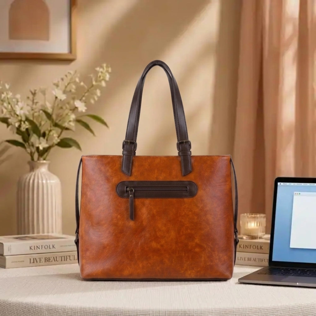 VISMIINTREND Tote Bags For Women Office Use | Rakhi Gift for Sister