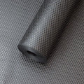 ElastPro (45 cm X 3 m) Black EVA Food Grade Washable Anti Slip Mat/Sheet for Fridge, Shelf Liner, Table, Kitchen Drawer mat (RoundDots Texture, Black) Kafalo