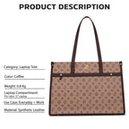 Lavie Signature Women's Kentucky Monogram Tote Laptop Bag | Tote Laptop Bag for Work | Ladies Purse | Stylish Shoulder Bag | Gift for Women