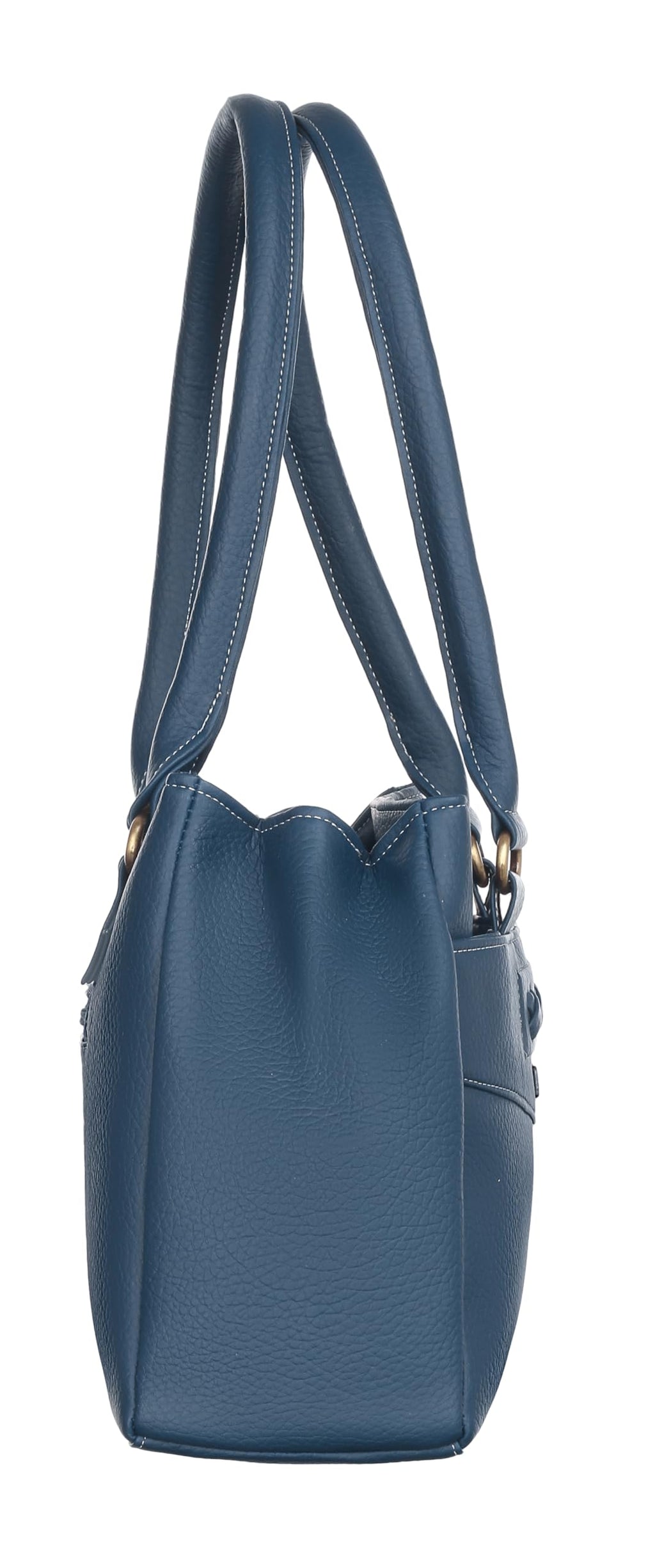 Fostelo Women's Maria Satchel Tote Handbag for Women | Ladies Purse | Stylish Shoulder Bag | Gift For Women | Blue