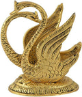 Decor And Art Metal Decorative Golden Swan Duck Shape Napkin, Tissue Paper Holder for Dining Table (Golden) -11cm