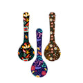 Artvibes Madhubani Art Wooden Wall Hanger For Home | Office | Living Room | Gift | Modern Decoration Items | Kitchen Wall Decor | Home Decor Hanging Items (Wh_5001N), Set Of 3