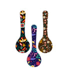 Artvibes Madhubani Art Wooden Wall Hanger For Home | Office | Living Room | Gift | Modern Decoration Items | Kitchen Wall Decor | Home Decor Hanging Items (Wh_5001N), Set Of 3