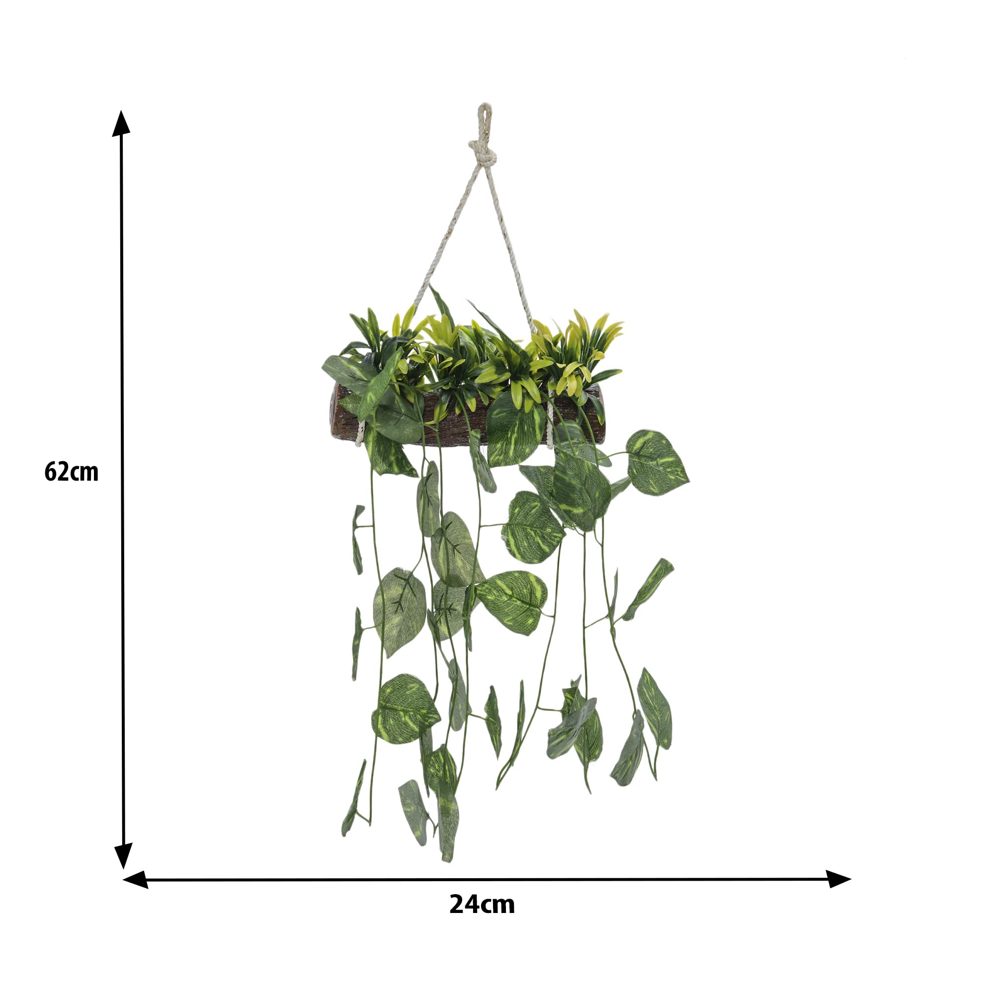 Well Art Gallery Home Doors Decoration Hanging Plant and use Temple Home Wedding Office Balcony Outdoor Diwali Fake Natural looing Decoration
