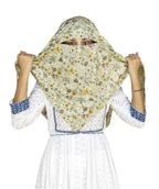 Switchon Rayon Anti Pollution Full face Scarf UV Sun Rays Protection scarf for women - Free Size (Light Green-1)