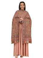 Pashmoda Women Dastaan Woven Design Jamawar Shawl (Size 101X203 CM)