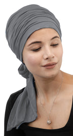 The Headscarves Women's Bamboo Viscose Prana Scarf (HS131_Grey) For Female