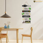 Artvibes Kitchens Are Made For Printed MDF Wooden Wall Art For Cafe | Kitchen | Restaurants | Quotes Decor Item | Kitchen Quotes Wall Hanging | Wall Illustrations | Artwork | Gift Items (WH_7006N)