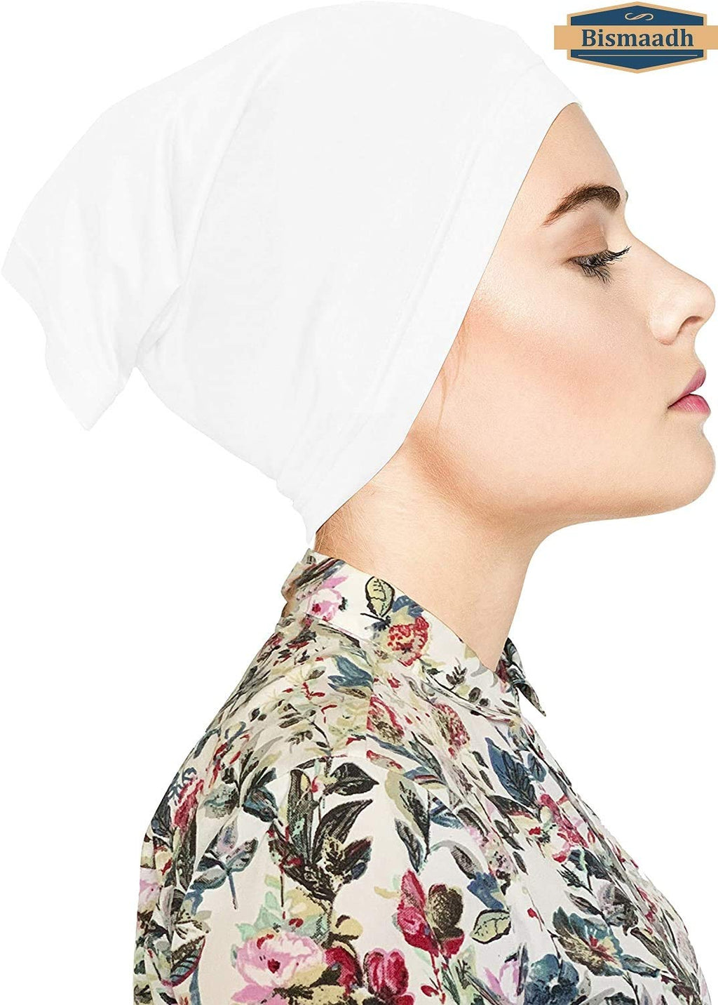 BISMAADH Premium Viscose Soft Fashion Hijab Head Wrap Scarf Chemo Cap Ready to Wear for Women
