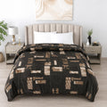 Gullivar Premium Ultra Soft Flannel Printed Single Blanket 220x160 cm Kafalo