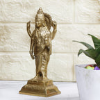 ARTVARKO Brass Lord Brass Lord Dhanvantari Idol,God of Ayurveda/Medicine Statue Height 8 Inches