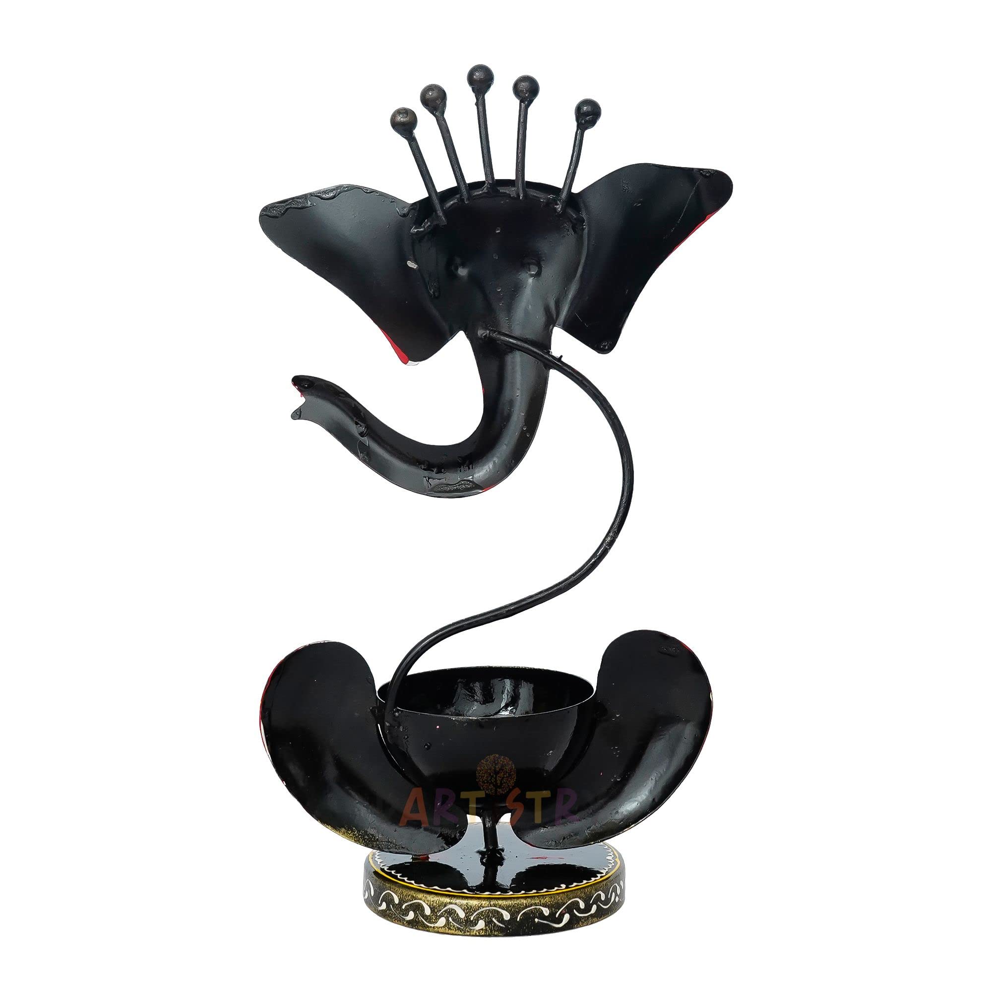 Dartistry® Tealight Candle Holder for Home Decor - Decorative Showpiece for Living Room/Pooja Room - Corporate Gift Items, Iron