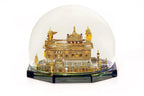 SG Musical Golden Temple Crystal Dome Showpiece, Religious Architecture Model with Display Box