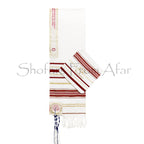 The Blood of Yeshua Jesus Red Tallit Prayer Shawl with Matching Yeshua Tallit Zipper Bag
